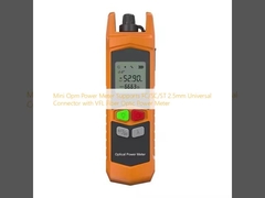 Mini Opm Vermogensmeter Ondersteunt FC/SC/ST 2.5mm Universele Connector met VFL Glasvezel Vermogensmeter