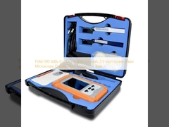 FVM-100 400x Eindvlakinspectie met 3,5-inch Scherm Glasvezelmicroscoop Display Glasvezelinspectietool