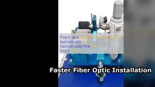 FK400WQ Micro-glasvezelkabel blaasmachine-oplossing