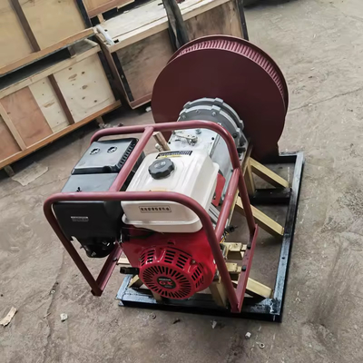 FM-type Motorische lier Diesel kabel trekker 3T 5T 8T Elektrische benzine benzine motor