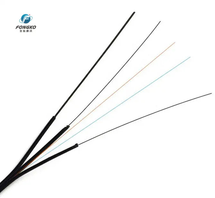 Outdoor GJYXFCH 2*5mm FTTH Reel Drum Fiber Drop Cable LSZH Zelfdragend glasvezelkabel