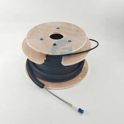 50m Optische Kabelassemblage DLC GYFJH 2 Kern Openlucht Beschermde Tak