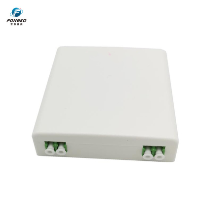 86Type Fiber Optic Termination Box FTTH Wall Outlet met SC LC Simplx Adapters