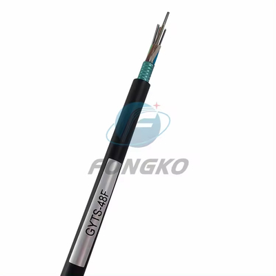 GYTS Glasvezelkabel buitennetwerk met 24-72 kernen en 8,0-10 mm diameter
