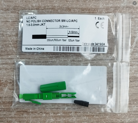 LC APC Fiber Optic Fast Connector FTTH Quick Connector voor 0,9 2,0 3,0 mm kabel