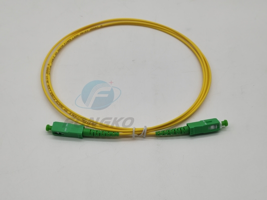 SC/APC naar SC/APC Glasvezelpatch cord MM SM Simplex 9/125 G652D G657A
