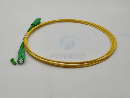 SC/APC naar SC/APC Glasvezelpatch cord MM SM Simplex 9/125 G652D G657A