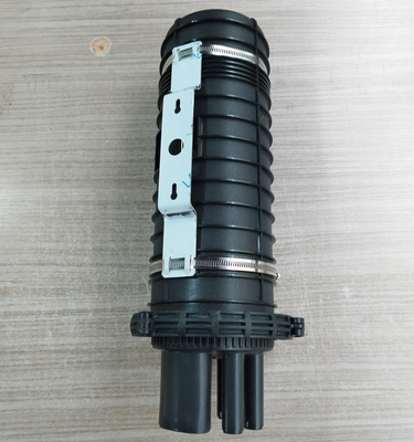 Warmte krimp Manhole Glasvezel Splice Closure Dome Type 96 vezels 1in 6out optische gewricht