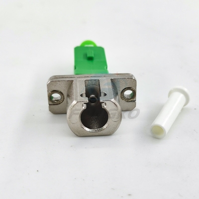 Simplex Simglemode Glasvezel Adapter LC APC - SC APC FTTH Mannelijke Adapter Optische Metalen Koppelaar