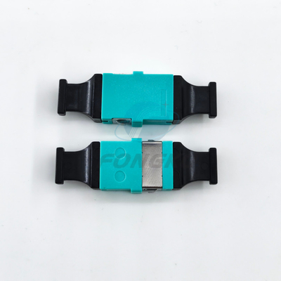 OM3 MPO Glasvezel Adapter APC UPC FTTH Adapter Aqua Optical Coupler
