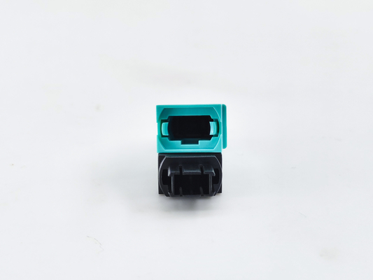 OM3 MPO Glasvezel Adapter APC UPC FTTH Adapter Aqua Optical Coupler