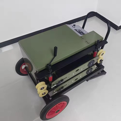 Crawler-tractor voor glasvezelkabel