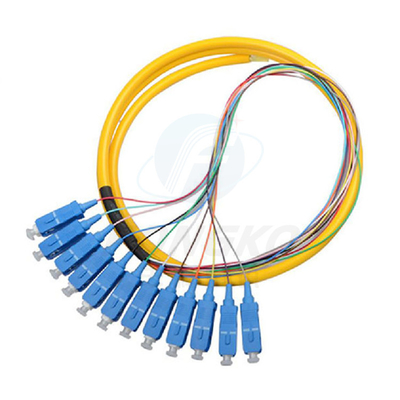12F FTTH Glasvezel Pigtails SC APC UPC SM G.657A1 Glasvezelkabel