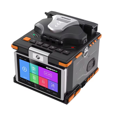 FTTH-optische vezelsweissplitsingmachine 6 Motoren Optische vezelfusie splicer
