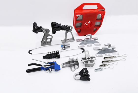 Metalen optische kabelclamps