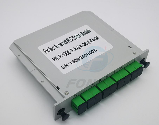 APC van 1*8 1*16 1*32 SC Vezel Optische PLC Splitser LGX FTTH Optische PLC Splitser