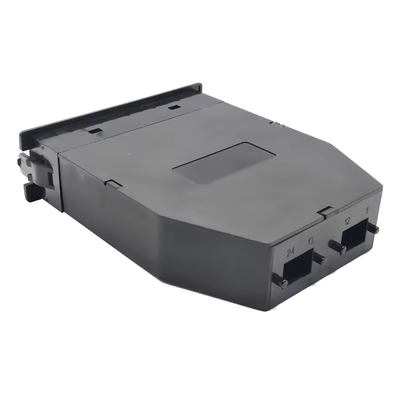 24F Zwarte LC Duplex Multimode MPO MTP Fiber Cassette voor 24 poorten OM3 OM4 OS2 Patch Panel