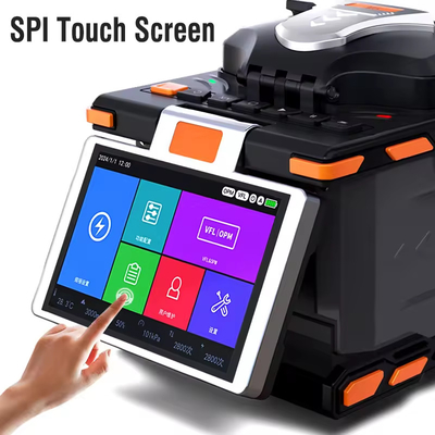 6 Motors Fiber Optic Fusion Splicer 6S FTTH Fiber Optic Splicing Machine