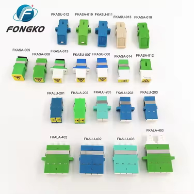 MPO Simplex Glasvezel Adapter Optische koppelaar zonder flens OM3 Glasvezel Adapter