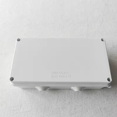 Weerbestendige ABS Plastic White IP65 Junction Box 200*100*70mm voor FTTx-oplossingen