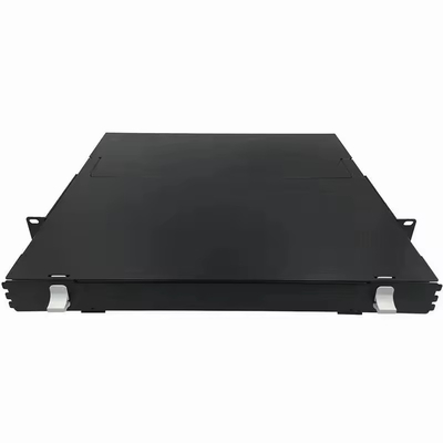 1U 144Core Simple Optical Fiber Distribution Box patch panel met rack mount structuur