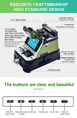 AI20 AI30 AI10 FTTH Fusion Splicer FTTH Optische vezelsweismachine