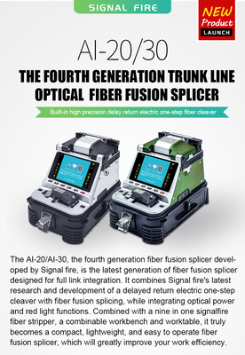 Ingebouwde VFL OPM Fiber Optic Splicing Machine AI-10A update AI20 AI-30 Fiber Optic Fusion Splicer