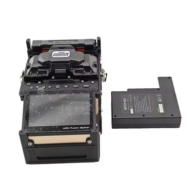 6 Motoren Optische vezelkabel splitser Ftth Fiber Optic Splicing Machine