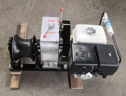 FONGKO 5 ton benzine motor hefwiel draagbare wiel benzine motor wiel