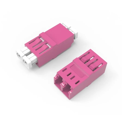 LC/PC naar LC/PC OM4 Multimode Flangeless Coupler OM4 Fiber Optic Network Adapter
