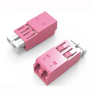 LC/PC naar LC/PC OM4 Multimode Flangeless Coupler OM4 Fiber Optic Network Adapter