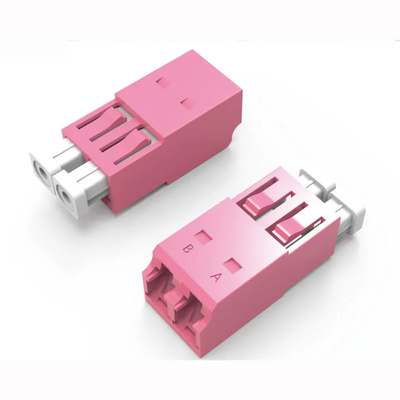 LC/PC naar LC/PC OM4 Multimode Flangeless Coupler OM4 Fiber Optic Network Adapter