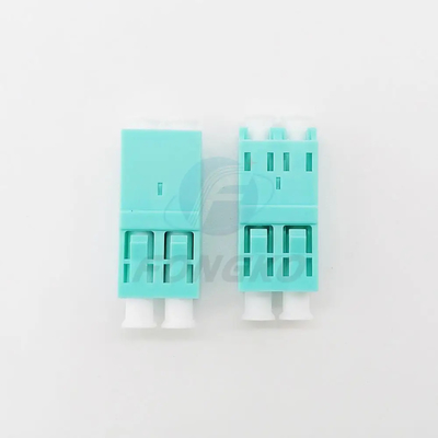 OM3 koppeling Plastic LC naar LC Duplex Adapters Optische vezelconnector Adapter