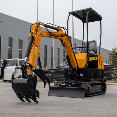 FONGKO Groothandel KOOP EURO5 Motor Compact Mini Graafmachines KOOP 192F Motor 1 ton Mini Small Digger