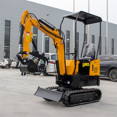 FONGKO Groothandel KOOP EURO5 Motor Compact Mini Graafmachines KOOP 192F Motor 1 ton Mini Small Digger