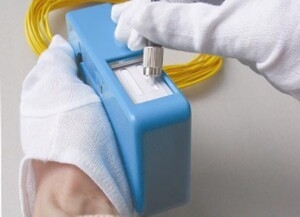 Fiberoptic Connector Box 500x Cassette Cleaner Enclosure Fiberoptic Cleaner Box