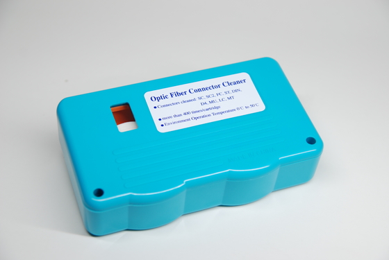 Fiberoptic Connector Box 500x Cassette Cleaner Enclosure Fiberoptic Cleaner Box