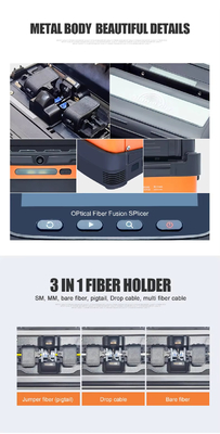 AI-5 4 motoren glasvezel fusie splicer automatische fusie splicer glasvezel fusie splicer