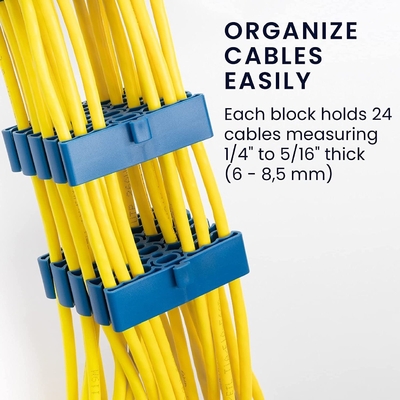 Netwerkkabelmanager CAT5 CAT6 Kabelkam Glasvezelkabeldresser