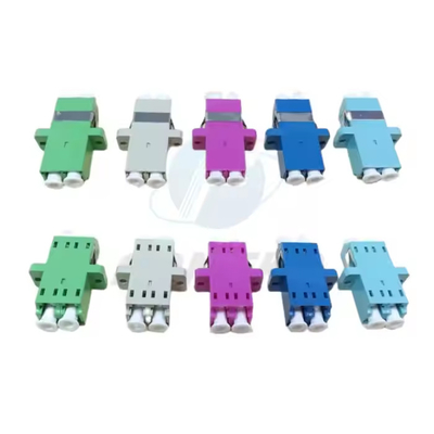 Fabriek FTTH waterblauw LCD duplex adapter koppeling flens duplex LCD glasvezel adapter
