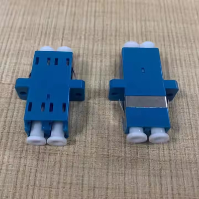 Fabriek FTTH waterblauw LCD duplex adapter koppeling flens duplex LCD glasvezel adapter
