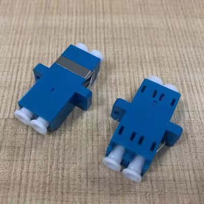 Fabriek FTTH waterblauw LCD duplex adapter koppeling flens duplex LCD glasvezel adapter