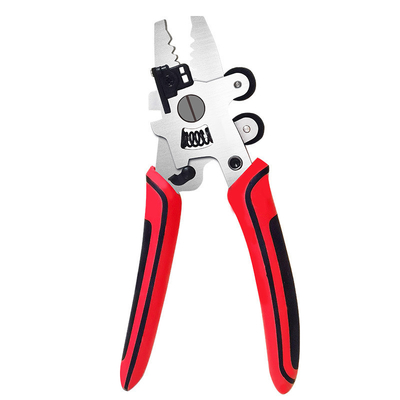 FONGKO 9 in 1 Multifunctionele optische vezel stripping tangen optische vezel kabel stripper