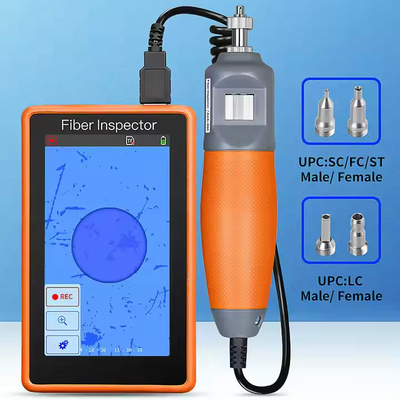 5-inch HD touchscreen monitor inspectie glasvezel sonde optische reinigingsinstrument glasvezel eind gezicht detector