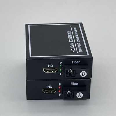 FONGKO Optical Extender HD naar MI Fiber Optic Converter HD/KVM EXTENDER 1080P HD Optische Transceiver