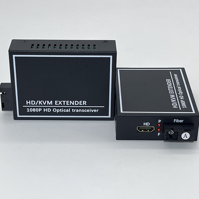FONGKO Optical Extender HD naar MI Fiber Optic Converter HD/KVM EXTENDER 1080P HD Optische Transceiver
