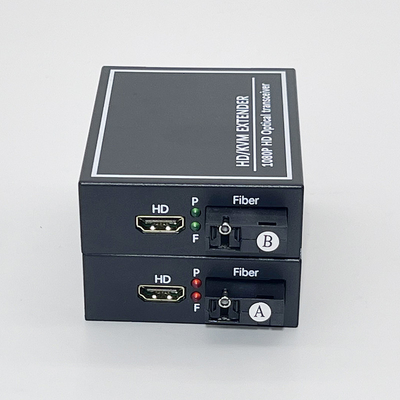 FONGKO Optical Extender HD naar MI Fiber Optic Converter HD/KVM EXTENDER 1080P HD Optische Transceiver