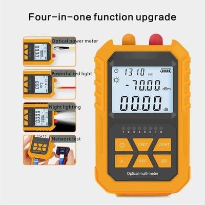 FONGKO OPM VFL All-in-one stroommeter Glasvezel RJ45 kabel tester Multifunctionele optische stroommeter