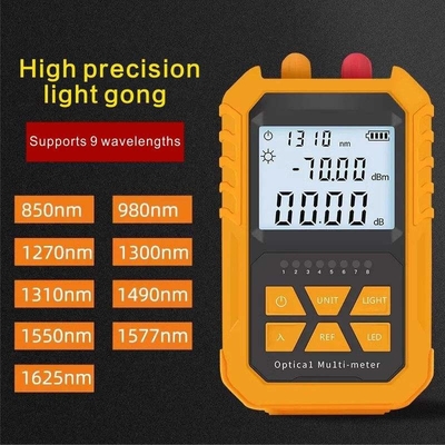 FONGKO OPM VFL All-in-one stroommeter Glasvezel RJ45 kabel tester Multifunctionele optische stroommeter