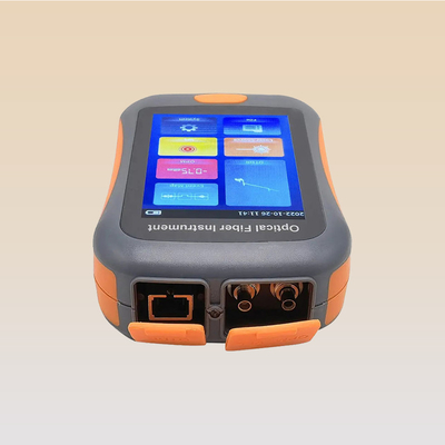 FONGKO Mini OTDR Active Fiber 1550nm Fiber Optic Reflectometer en VFL OLS OPM EventMap 20dB 60/80Km OTDR